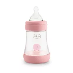   Chicco Perfect5 150 ml biofunkcionális cumisüveg - rózsaszín