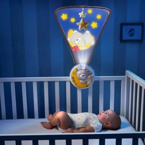 Chicco Next 2 Moon zenélő projektor - Neutral