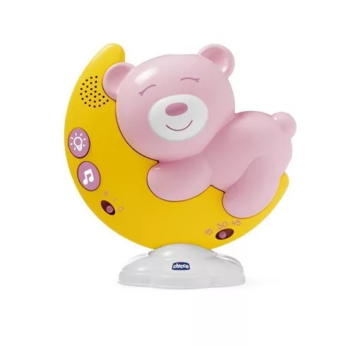 Chicco Next 2 Moon zenélő projektor - Rózsaszín