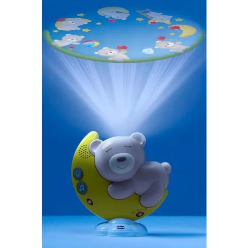 Chicco Next 2 Moon zenélő projektor - Rózsaszín