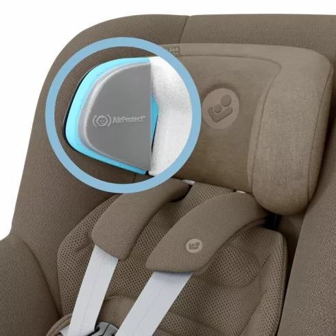 Maxi-Cosi Pearl 360 Pro SlideTech gyerekülés - Authentic Truffle