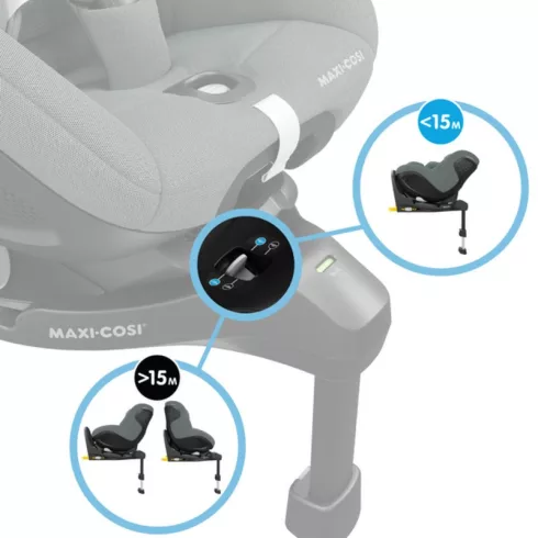 Maxi-Cosi Mica 360 Pro - SlideTech & Eco gyerekülés - Authentic Grey