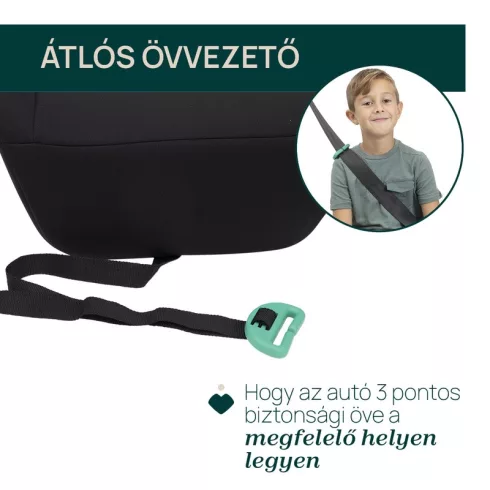 Chicco Quasar I-Size ülésmagasító 126-150 cm - Black