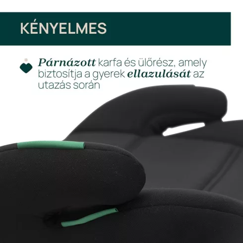 Chicco Quasar I-Size ülésmagasító 126-150 cm - Black