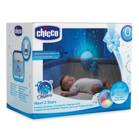 Chicco Next 2 Stars projektor plüss macival - Kék