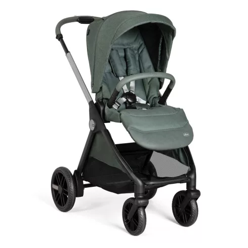 Chicco BELLAGIO Trio babakocsi önműködő záródással 22 kg-ig - Fir Tree
