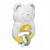 Chicco Day & Night zenélő csörgő és éjszakai fény kiságyjáték - Bear