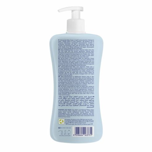 Chicco Natural Sensation Sampon és Fürdető 500 ml, Aloe és Kamilla kivonattal