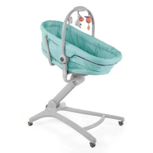 Chicco Baby Hug 4in1 bölcső-pihenő-etetőszék-fotel - Aquarell