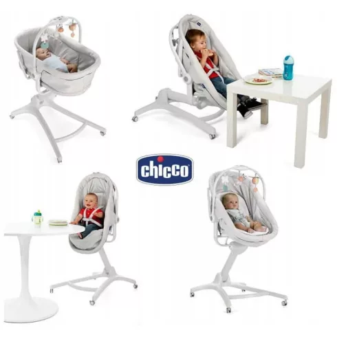 Chicco Baby Hug 4in1 bölcső-pihenő-etetőszék-fotel - Aquarell