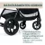 Chicco GLEE babakocsi 0-22 kg automata csukódással -  Joking Beige