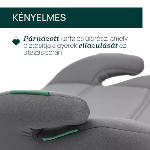 Chicco Quasar I-Size ülésmagasító 126-150 cm - Grey