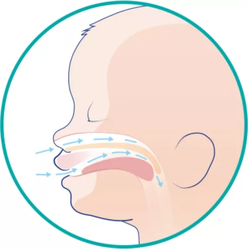 Chicco Physio Forma® Micro 0-2 hó minicumi 2 db - Rózsaszín pöttyös/Áttetsző szív