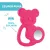 Chicco Koala acélbetétes hűtőrágóka - Pink