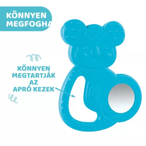 Chicco Koala acélbetétes hűtőrágóka - Kék