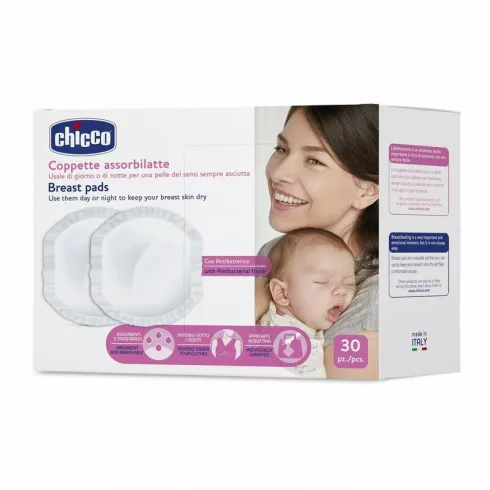 Chicco Melltartóbetét 60 db Antibakteriális felsőréteggel