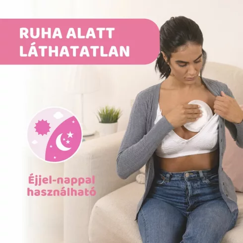 Chicco Melltartóbetét 60 db Antibakteriális felsőréteggel