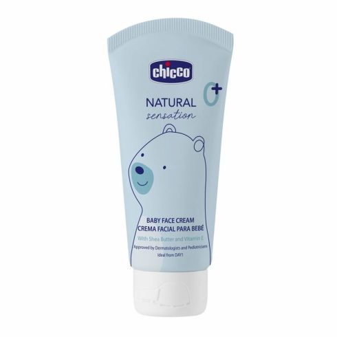 Chicco Natural Sensation Arckrém 50 ml - Shea vaj és E-vitamin