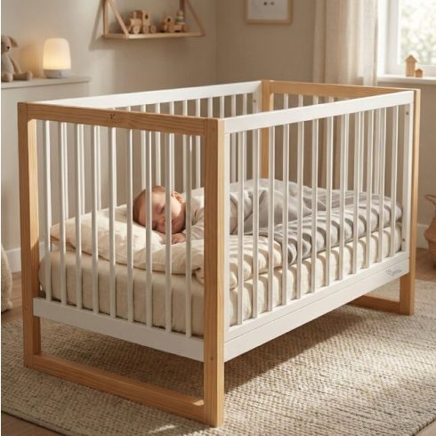 Cangaroo Sierra Babaágy 60×120 cm – Fehér/Natur