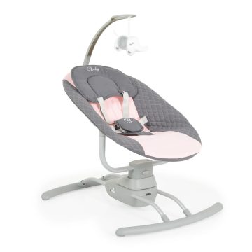 Moni Rocky Elektromos hinta-pihenőszék - Rózsaszín