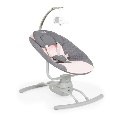 Moni Rocky Elektromos hinta-pihenőszék - Rózsaszín