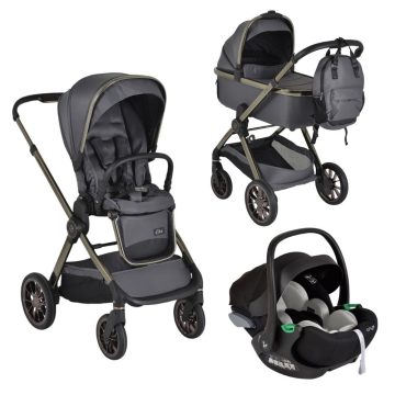 Moni iCLICK 3in1 babakocsi - Szürke