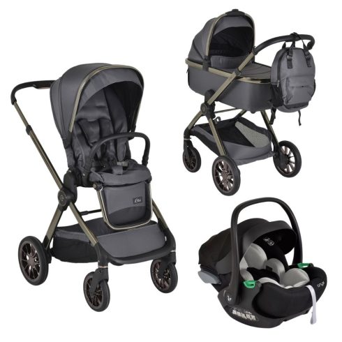 Moni iCLICK 3in1 babakocsi - Szürke