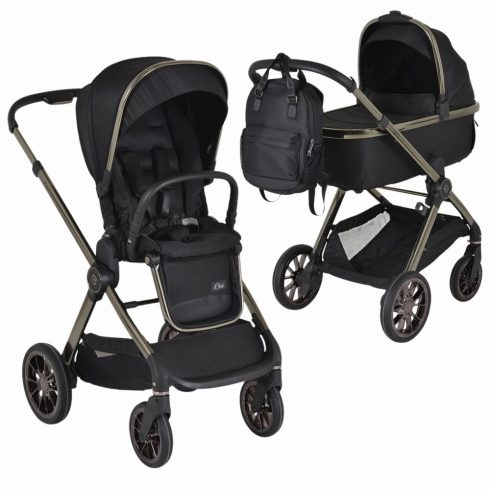 Moni iCLICK 2in1 babakocsi - Fekete