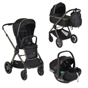 Moni iCLICK 3in1 babakocsi - Fekete