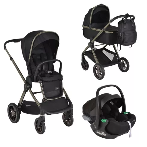 Moni iCLICK 3in1 babakocsi - Fekete