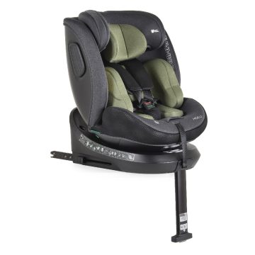   Moni Hoku 360° fokban forgatható Isofix autósülés – 40-150 cm - Olivazöld