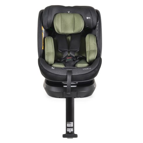 Moni Hoku 360° fokban forgatható Isofix autósülés – 40-150 cm - Olivazöld