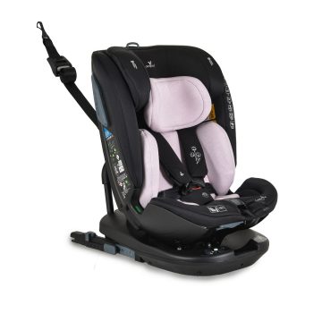   Cangaroo Gravity 360° fokban forgatható Isofix autósülés (40-150cm) - Pink
