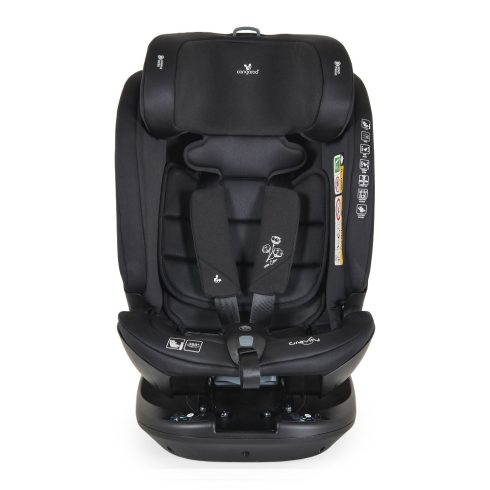 Cangaroo Gravity 360° fokban forgatható Isofix autósülés (40-150cm) - Pink
