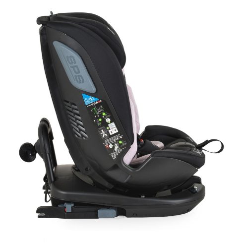 Cangaroo Gravity 360° fokban forgatható Isofix autósülés (40-150cm) - Pink
