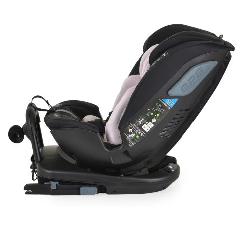 Cangaroo Gravity 360° fokban forgatható Isofix autósülés (40-150cm) - Pink