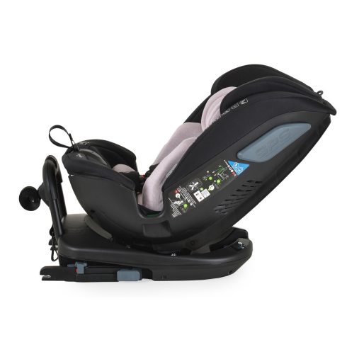 Cangaroo Gravity 360° fokban forgatható Isofix autósülés (40-150cm) - Pink