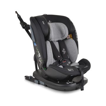   Cangaroo Gravity 360° fokban forgatható Isofix autósülés (40-150cm) - Szürke