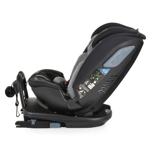 Cangaroo Gravity 360° fokban forgatható Isofix autósülés (40-150cm) - Szürke