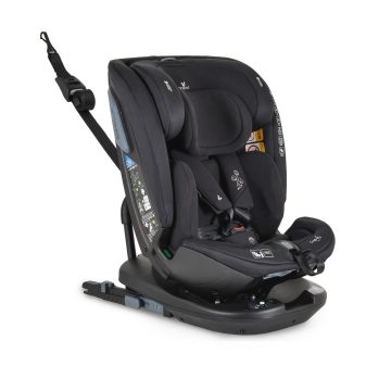   Cangaroo Gravity 360° fokban forgatható Isofix autósülés (40-150cm) - Fekete