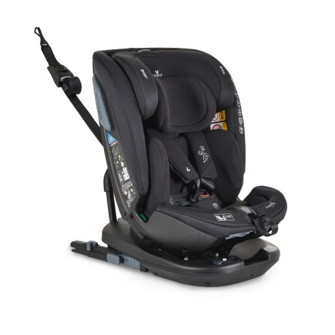 Cangaroo Gravity 360° fokban forgatható Isofix autósülés (40-150cm) - Fekete