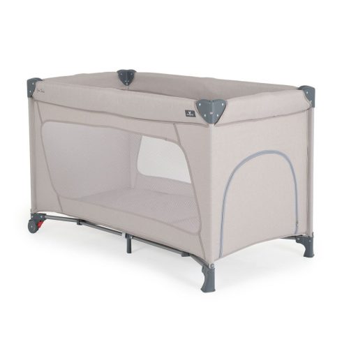 Moni One Touch Utazóágy - Világosszürke