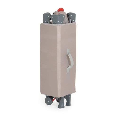 Moni One Touch Utazóágy - Világosszürke