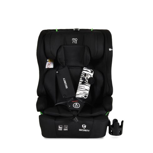Moni Security ISOFIX biztonsági autósülés 76–150 cm - Fekete
