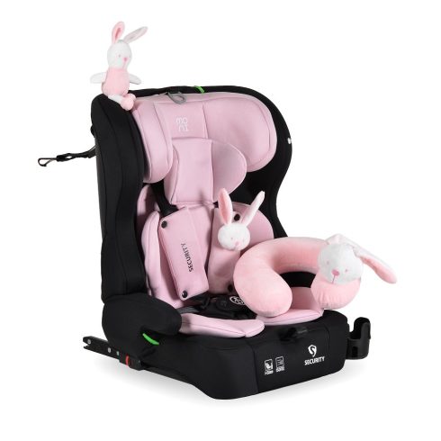 Moni Security ISOFIX biztonsági autósülés 76–150 cm - Pink