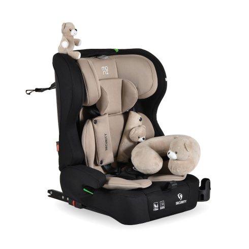 Moni Security ISOFIX biztonsági autósülés 76–150 cm - Bézs