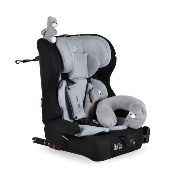   Moni Security ISOFIX biztonsági autósülés 76–150 cm - Szürke