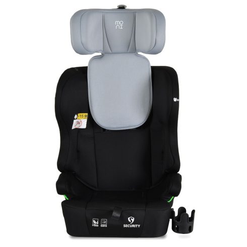 Moni Security ISOFIX biztonsági autósülés 76–150 cm - Szürke