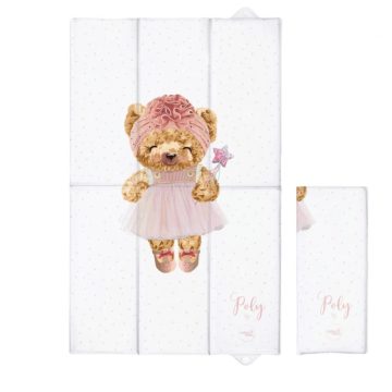 Ceba Baby Utazó Pelenkázólap 80x50cm - Balerina Maci