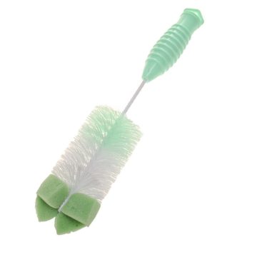 Baby Bruin Szivacsos Cumisüvegmosó Tisztító Kefe - Zöld